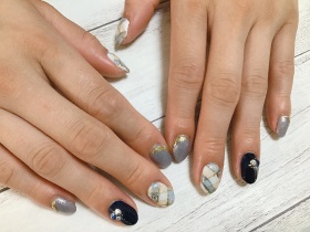 		ジェル。チェック。