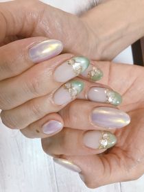 		ジェル。シェルとミラー。