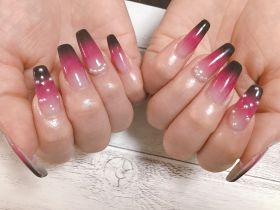 		ジェル。２色グラデ。