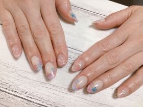 		ジェル。あじさい。