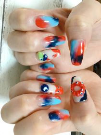 		ジェル。万博ネイル。