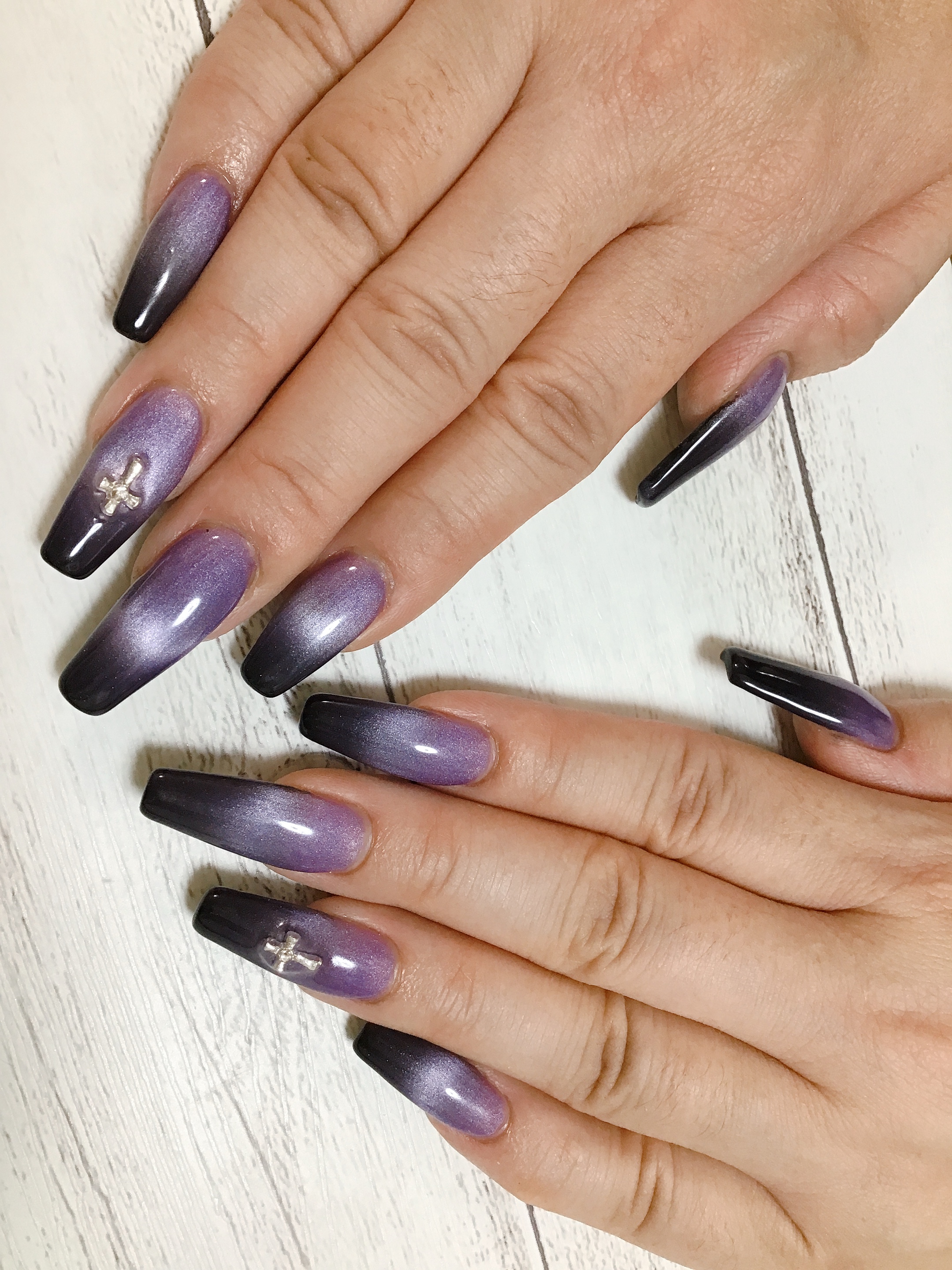 スカルプチュア。パープルマグネット。