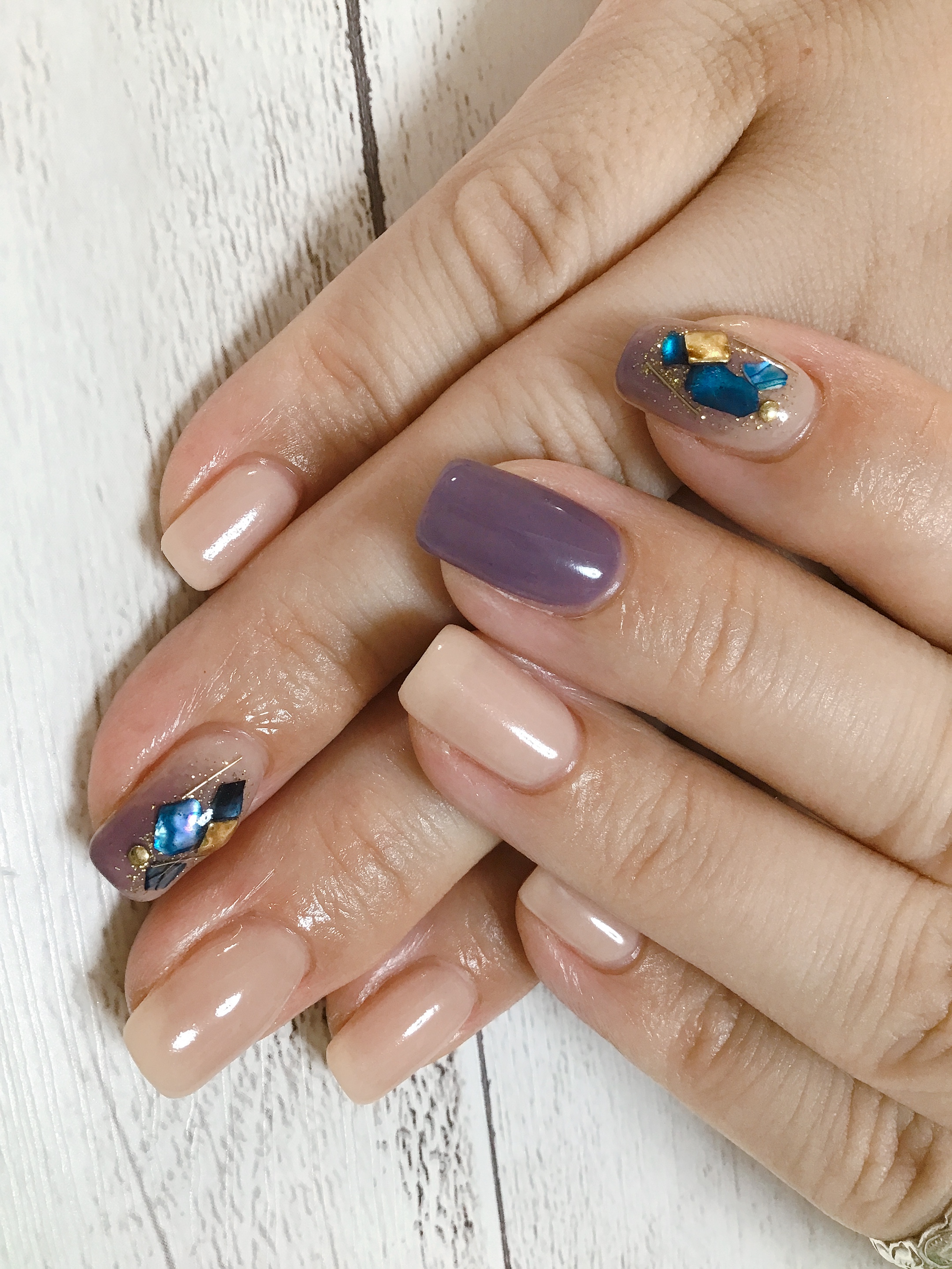 ジェル。シェルアート。